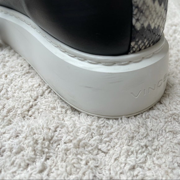 VINCE Rhea Platform Sneakers 8.5M - Picture 9 of 9